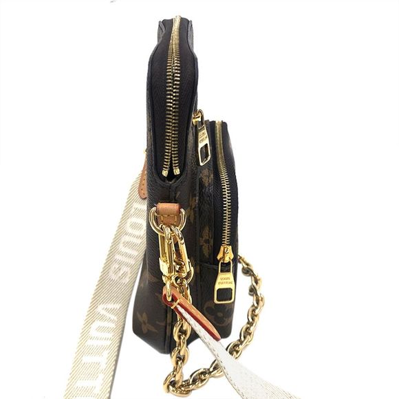 Louis Vuitton Utility Crossbody Bag Monogram Brown Shoulder Bag - Picture 3 of 9
